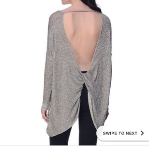 Free People chasing you sweater